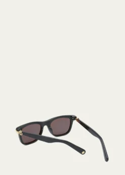 CartierMen's Saddle Bridge Square Sunglasses
