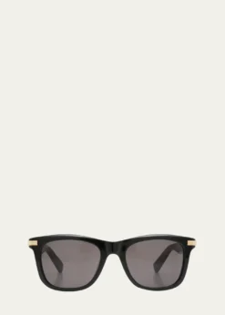 CartierMen's Saddle Bridge Square Sunglasses