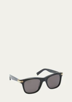 CartierMen's Saddle Bridge Square Sunglasses