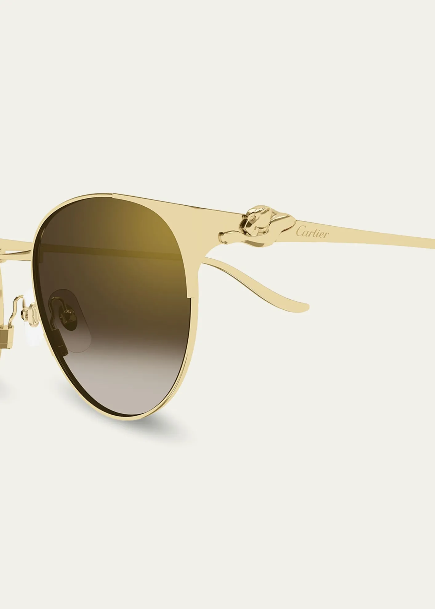 CartierPanthère de Cartier 53mm Cat-Eye Sunglasses