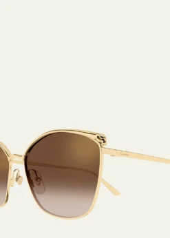 CartierPanthère de Cartier 59mm Cat-Eye Sunglasses