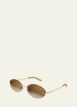 CartierSignature C de Cartier 55mm Oval Sunglasses