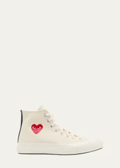 CDG Playx Converse Chuck Taylor Canvas High-Top Sneakers