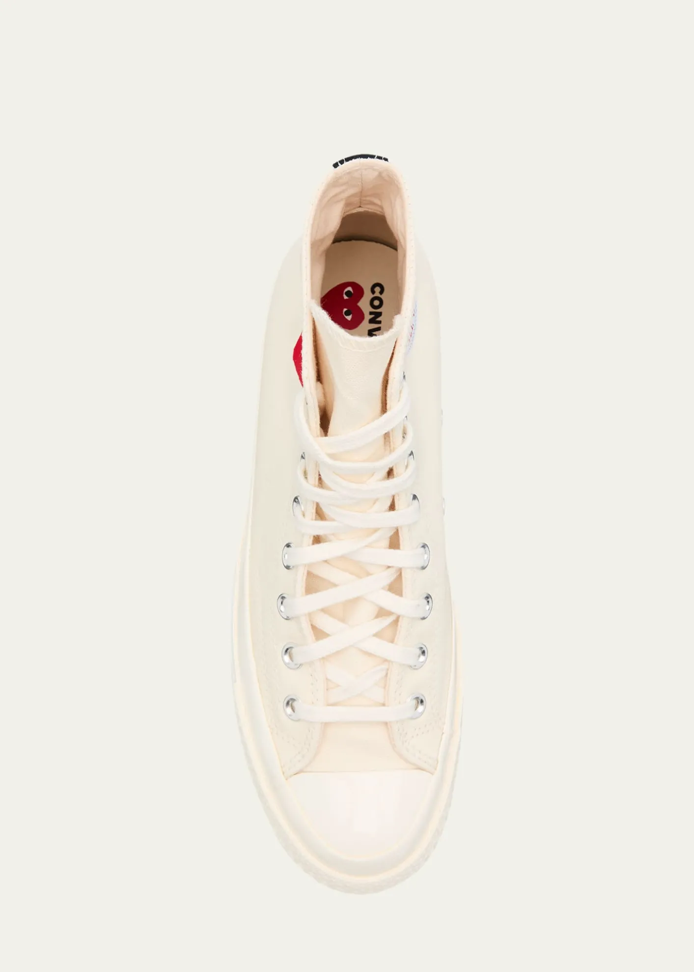 CDG Playx Converse Chuck Taylor Canvas High-Top Sneakers