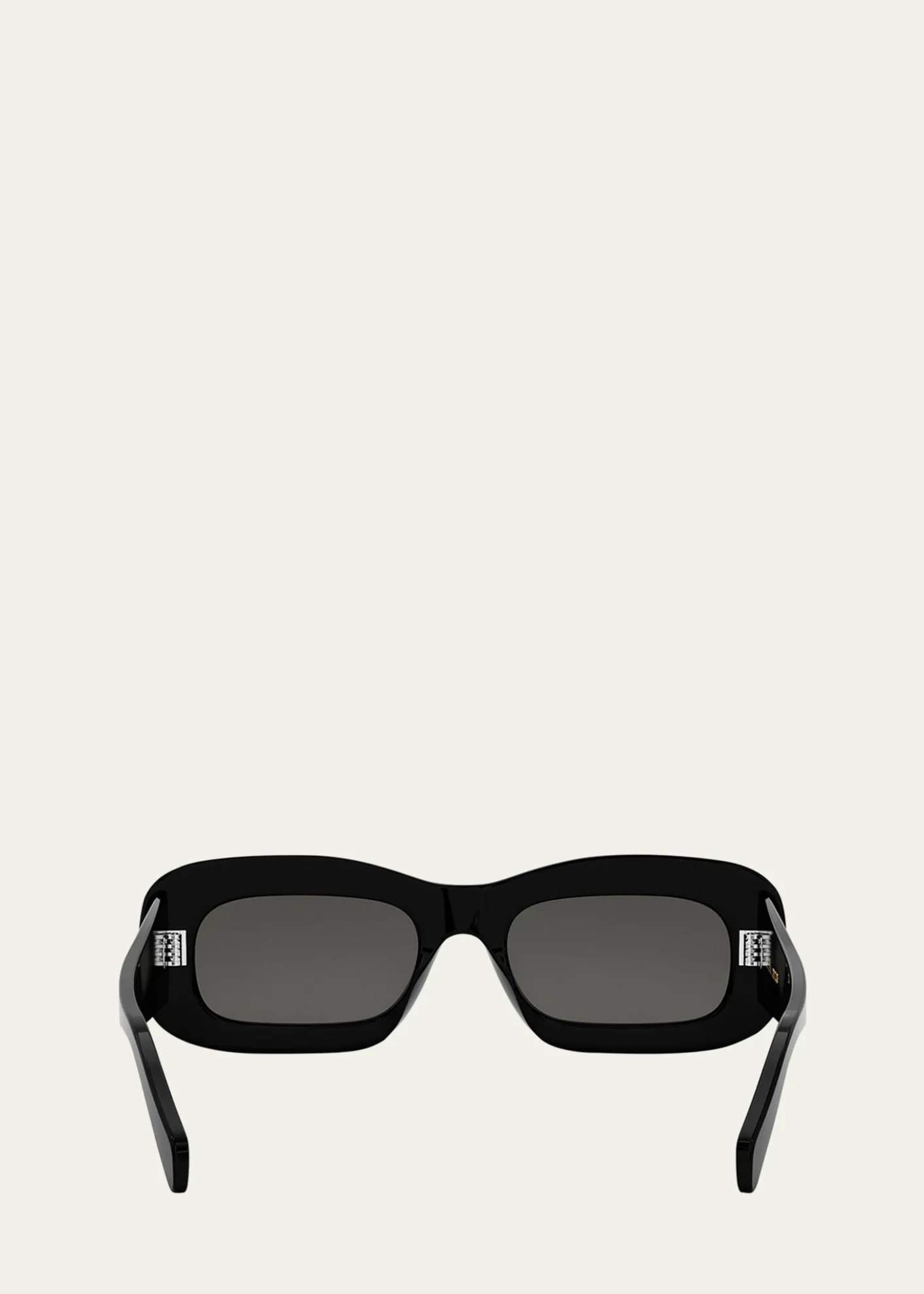 CelineBold 3 Dots Acetate Rectangle Sunglasses