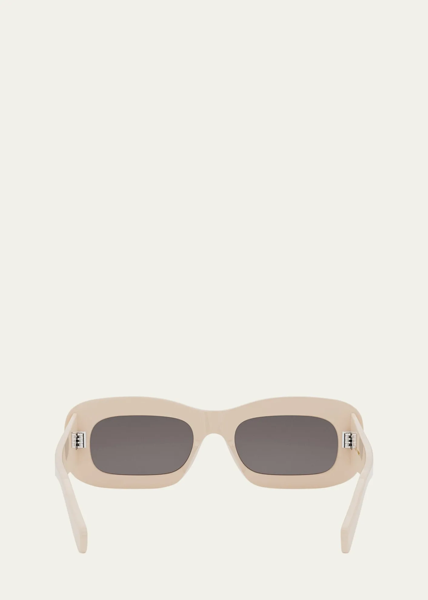 CelineBold 3 Dots Acetate Rectangle Sunglasses
