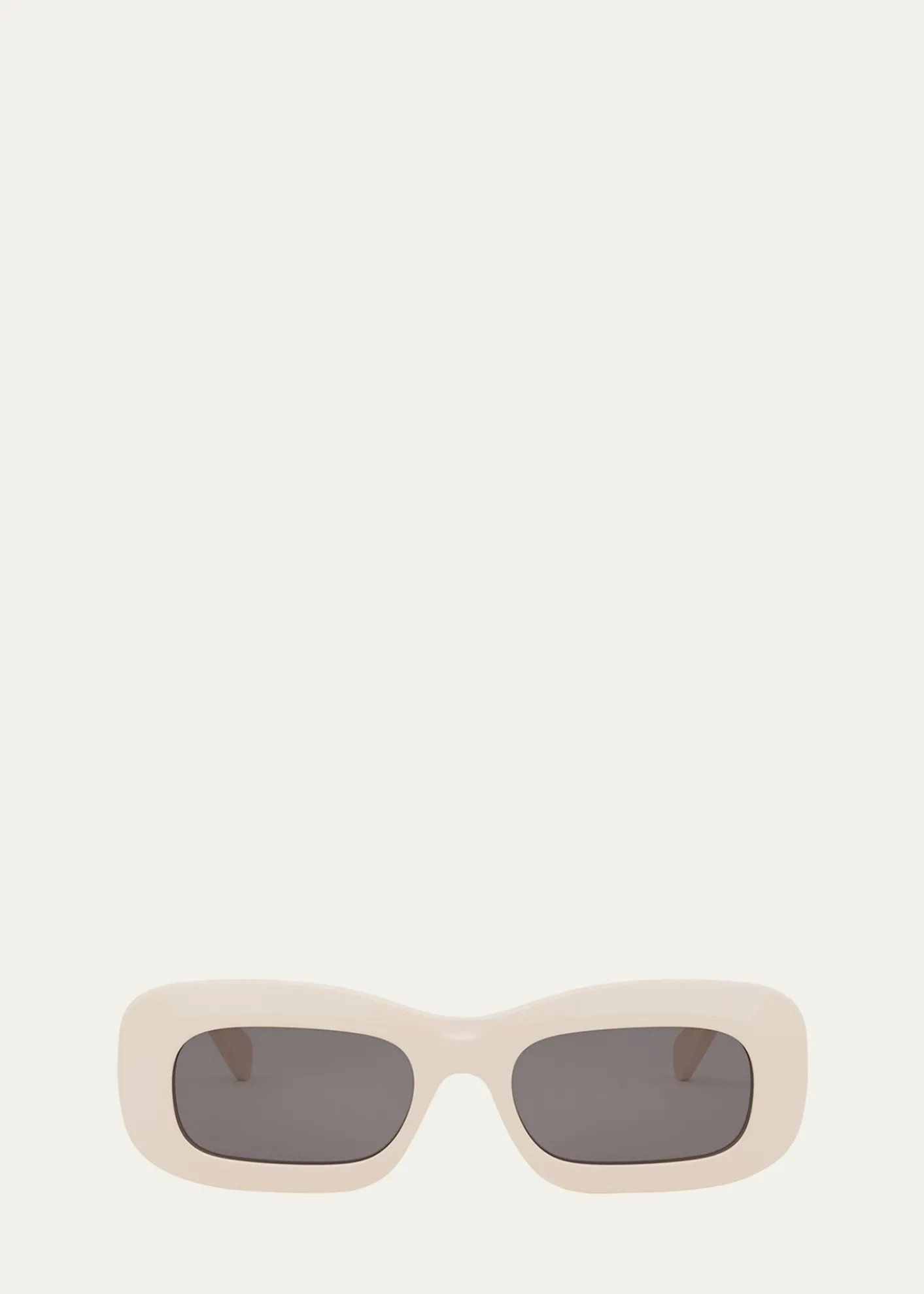 CelineBold 3 Dots Acetate Rectangle Sunglasses