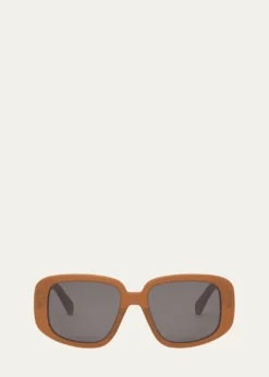 CelineBold 3 Dots Acetate Shield Sunglasses