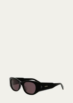CelineCeline 3 Dots Acetate Rectangular Sunglasses