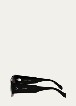 CelineCeline 3 Dots Acetate Rectangular Sunglasses