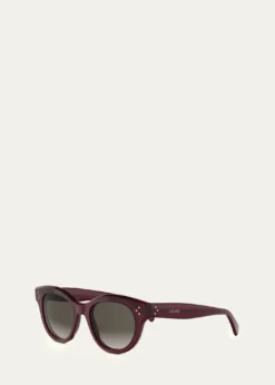 CelineCeline 3 Dots Round Sunglasses
