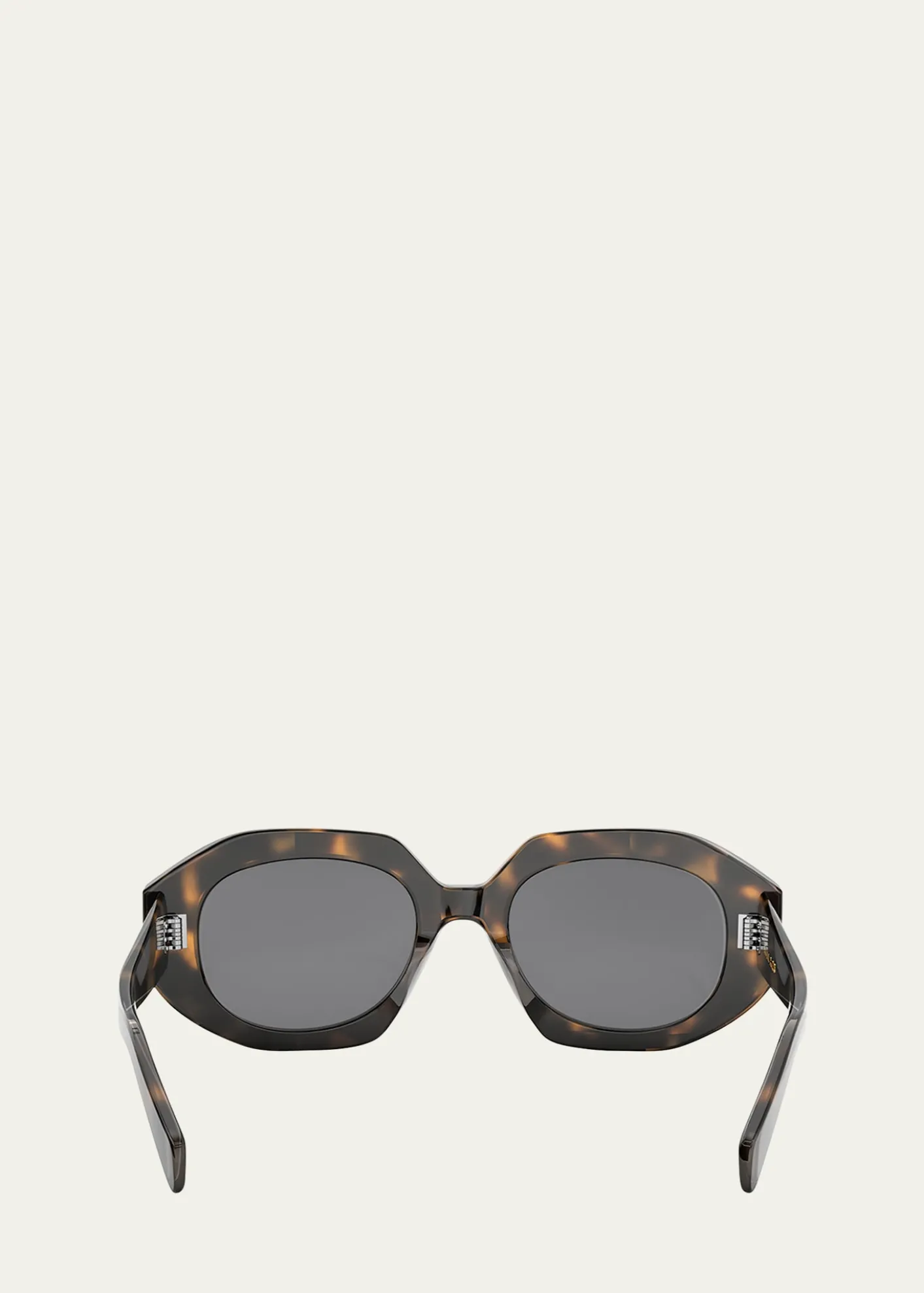 Celine3 Dot Geometric Square Sunglasses