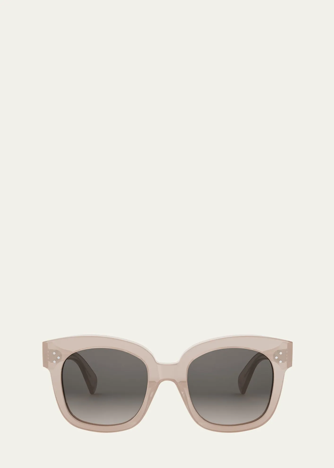 Celine3 Dots Acetate Square Sunglasses