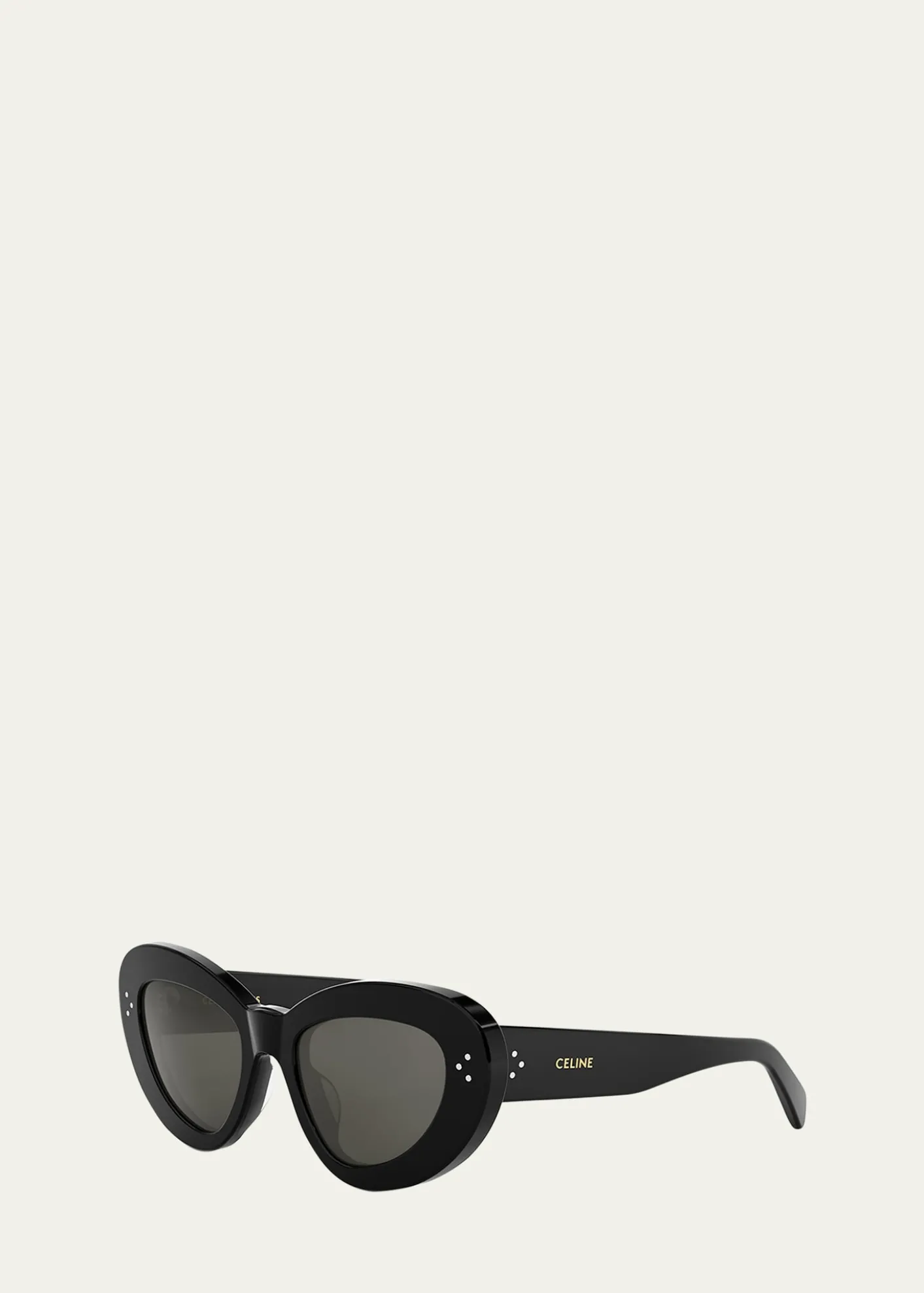 Celine3 Dots Cat Eye Sunglasses