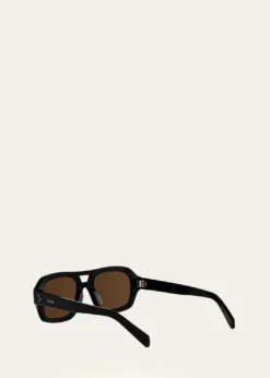 Celine3 Dots Naviagator Acetate Sunglasses