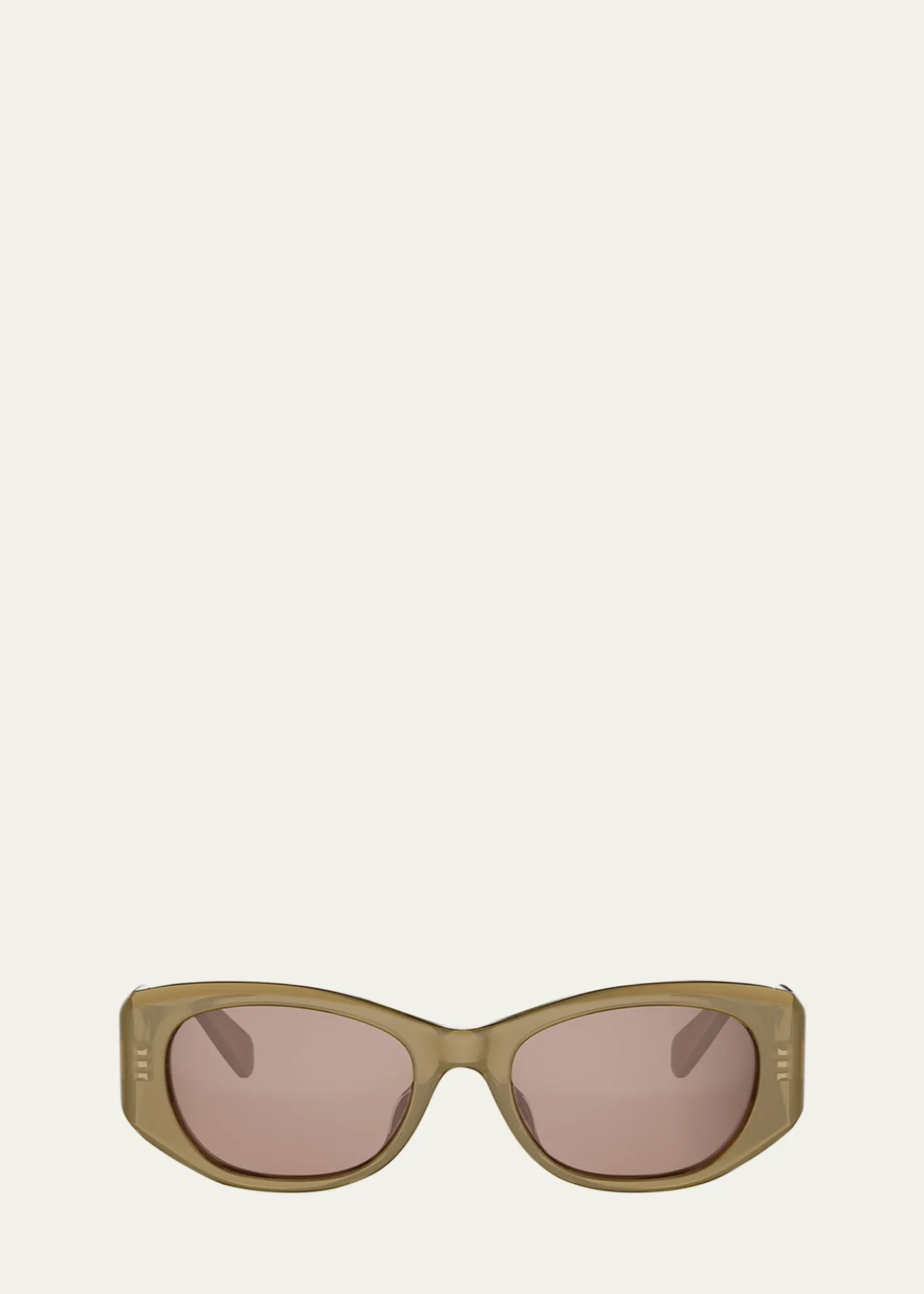Celine3 Dots Oval Sunglasses