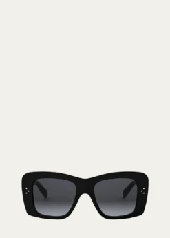 Celine3 Dots Square Sunglasses