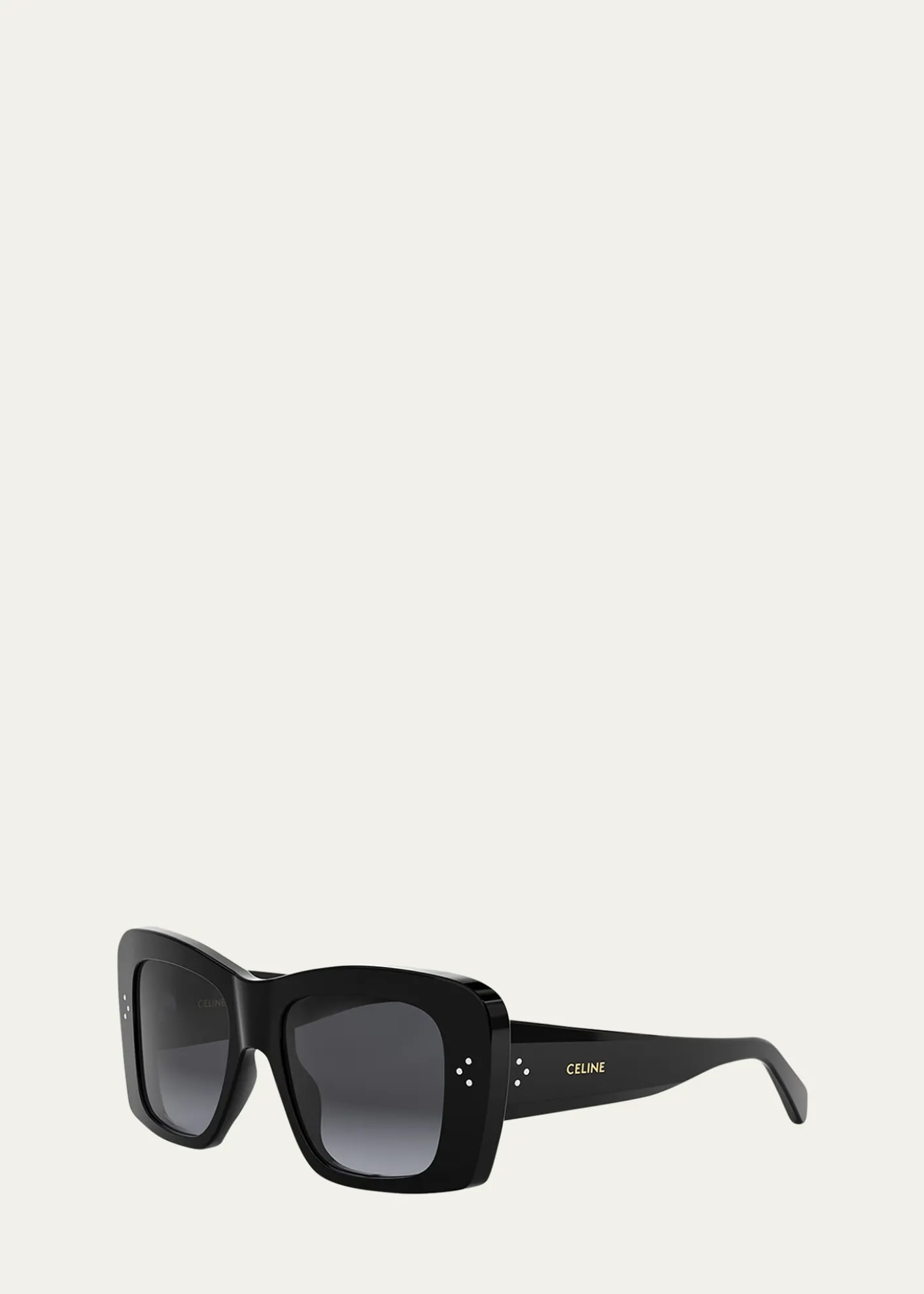 Celine3 Dots Square Sunglasses