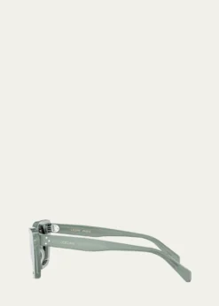 CelineLogo Acetate Cat-Eye Sunglasses