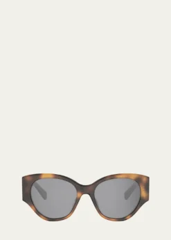 CelineMaxi Triomphe 55mm Butterfly Sunglasses