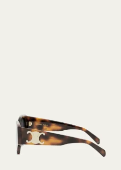 CelineMaxi Triomphe 55mm Butterfly Sunglasses