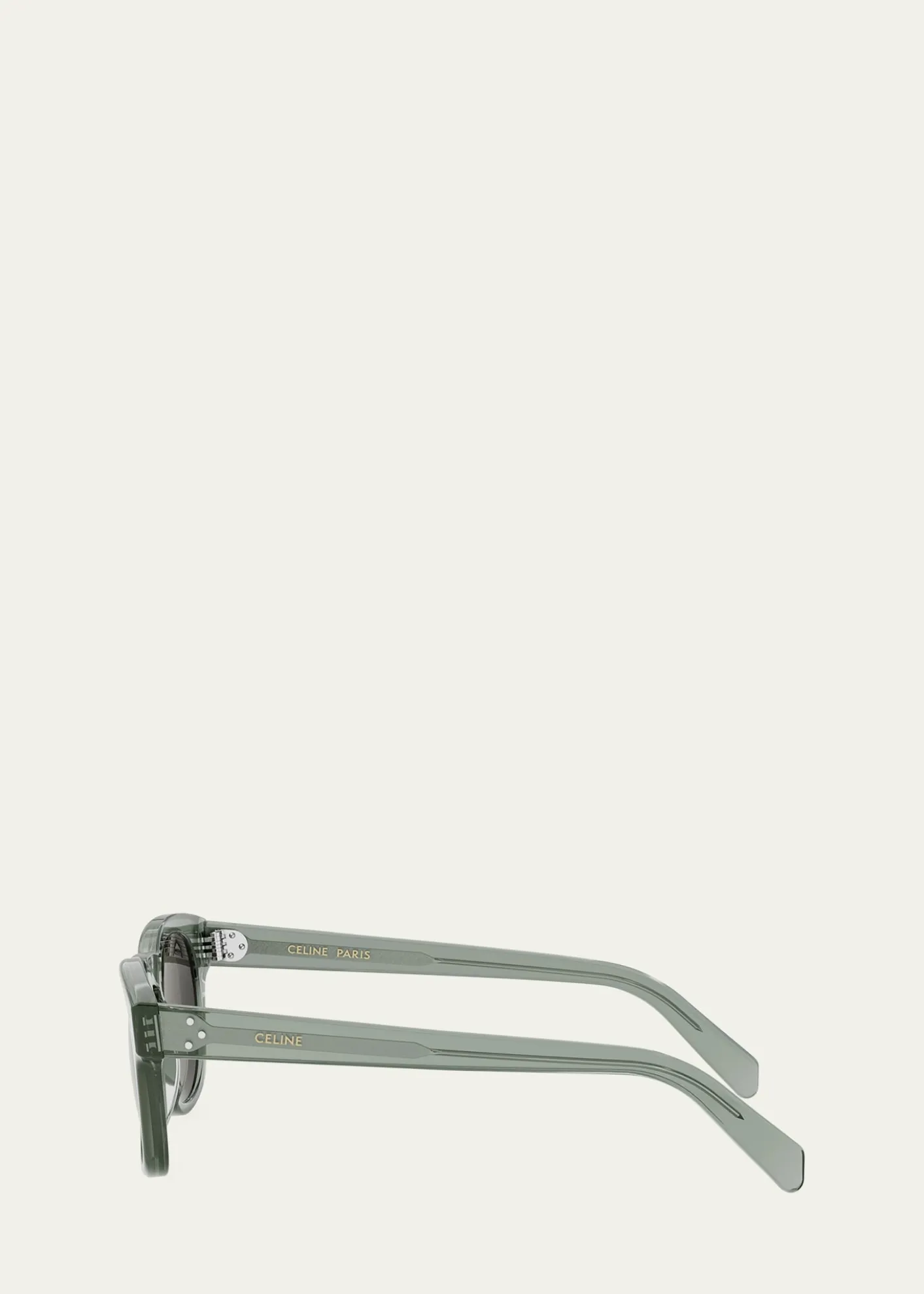 CelineMen's Acetate Round Sunglasses