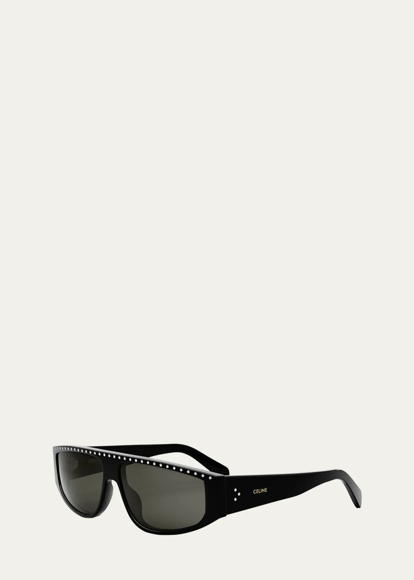 CelineMen's Animation Acetate Rectangle Sunglasses