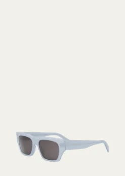 CelineMen's Bold 3 Dots Square Sunglasses