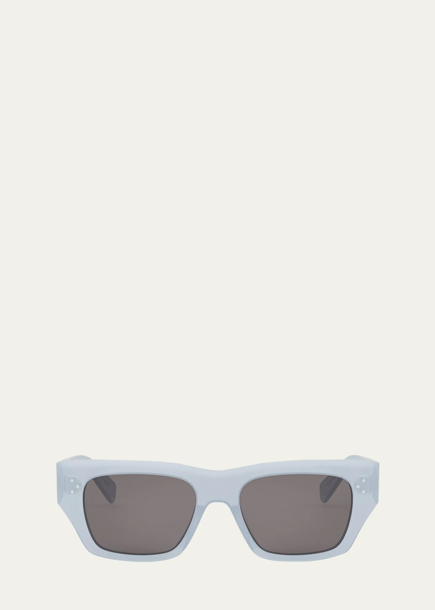 CelineMen's Bold 3 Dots Square Sunglasses