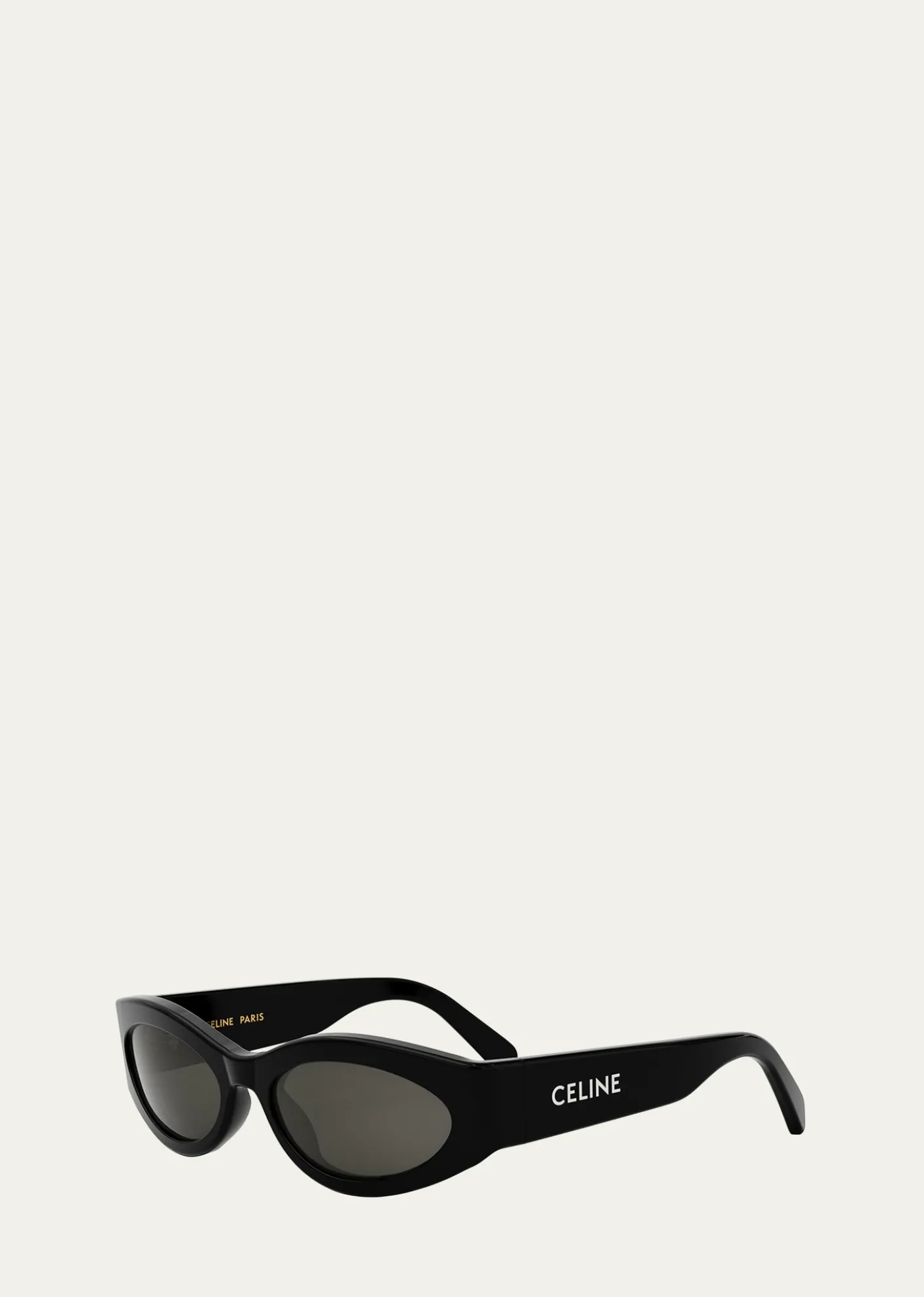 CelineMen's Monochroms Acetate Oval Sunglasses