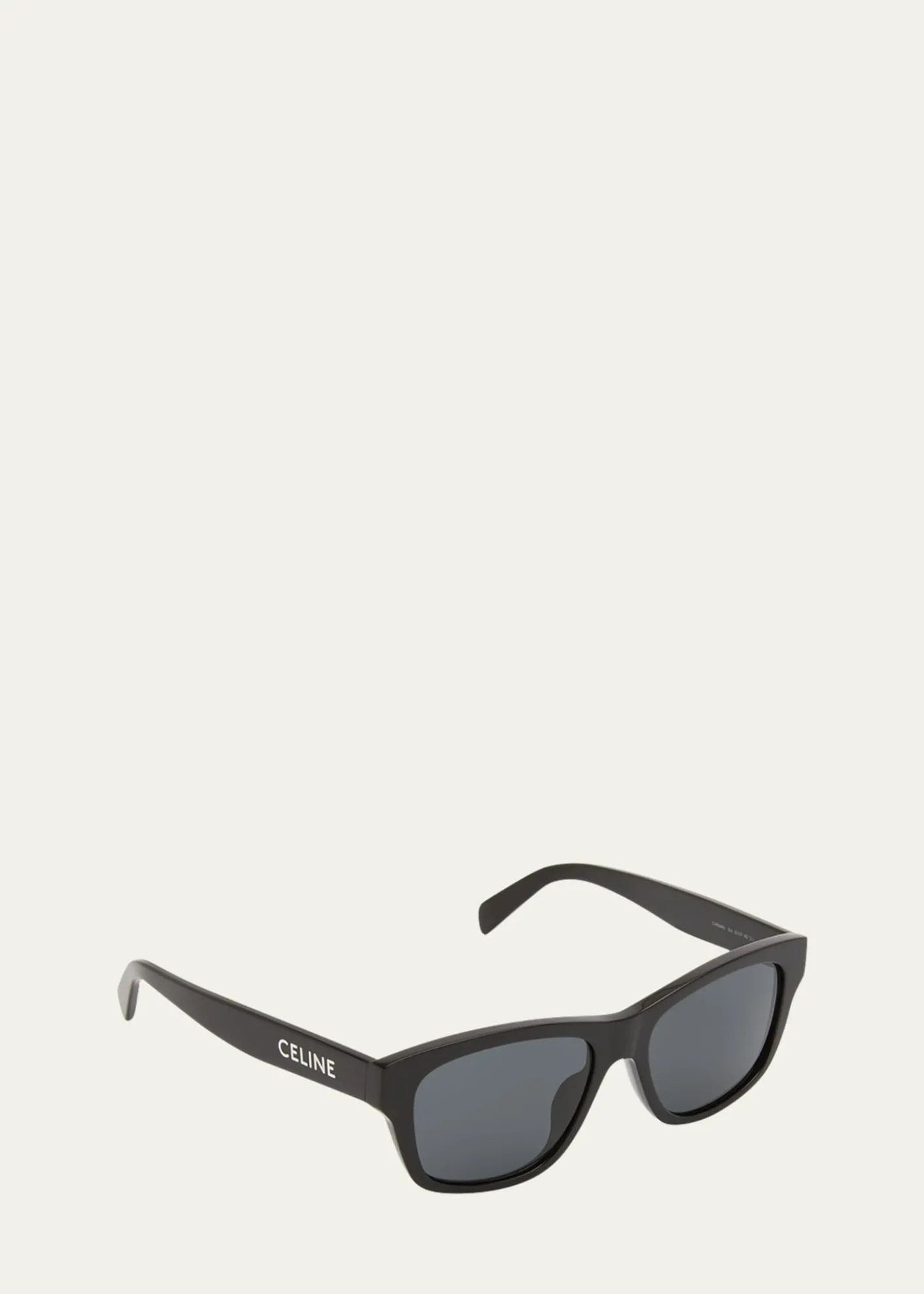 CelineMen's Monochroms Square Acetate Sunglasses