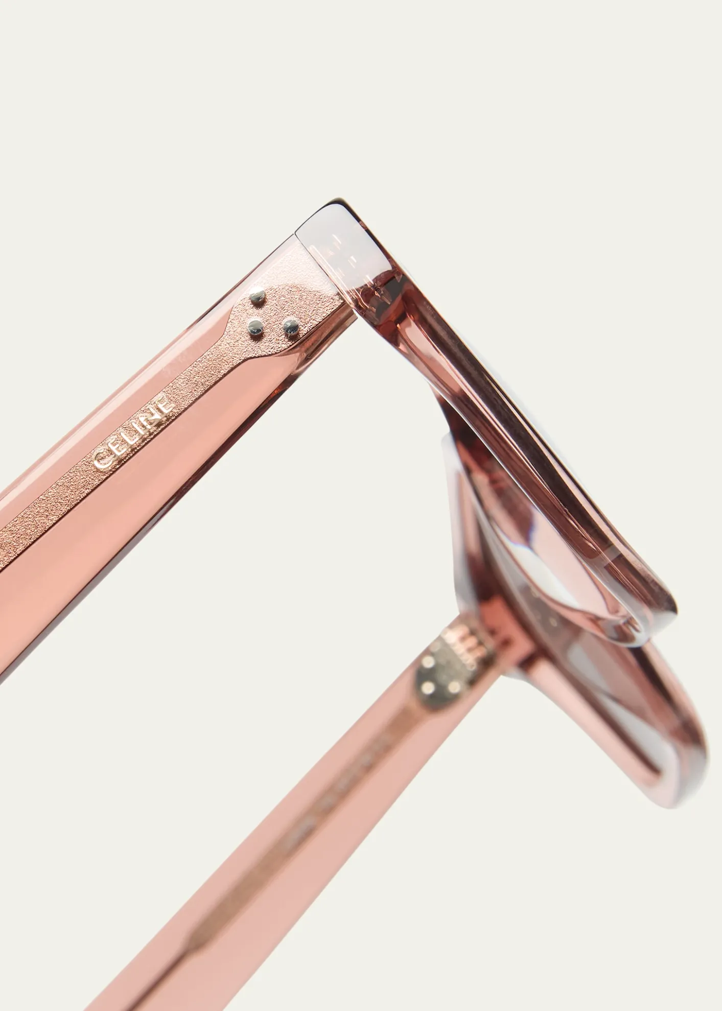 CelineMen's Triomphe Pilot Metal Sunglasses
