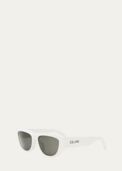 CelineMonochroms Acetate Cat-Eye Sunglasses
