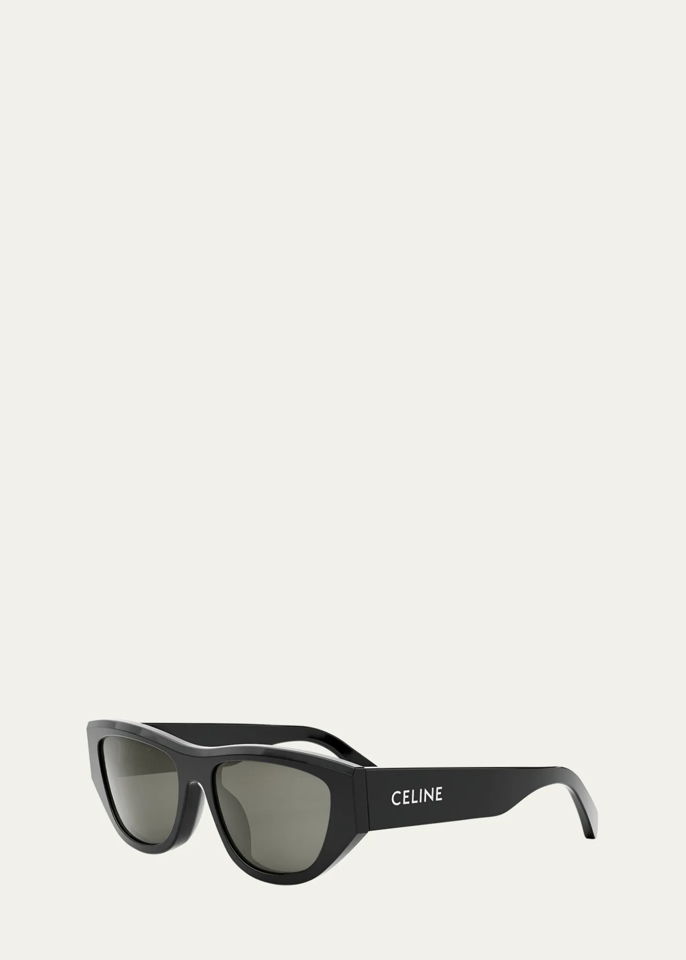 CelineMonochroms Acetate Cat-Eye Sunglasses