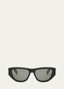 CelineMonochroms Acetate Cat-Eye Sunglasses