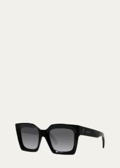 CelineRectangle Acetate Sunglasses