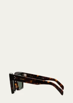 CelineRectangle Acetate Sunglasses