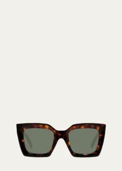 CelineRectangle Acetate Sunglasses