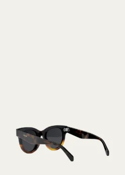 CelineTortoiseshell Acetate Cat-Eye Sunglasses