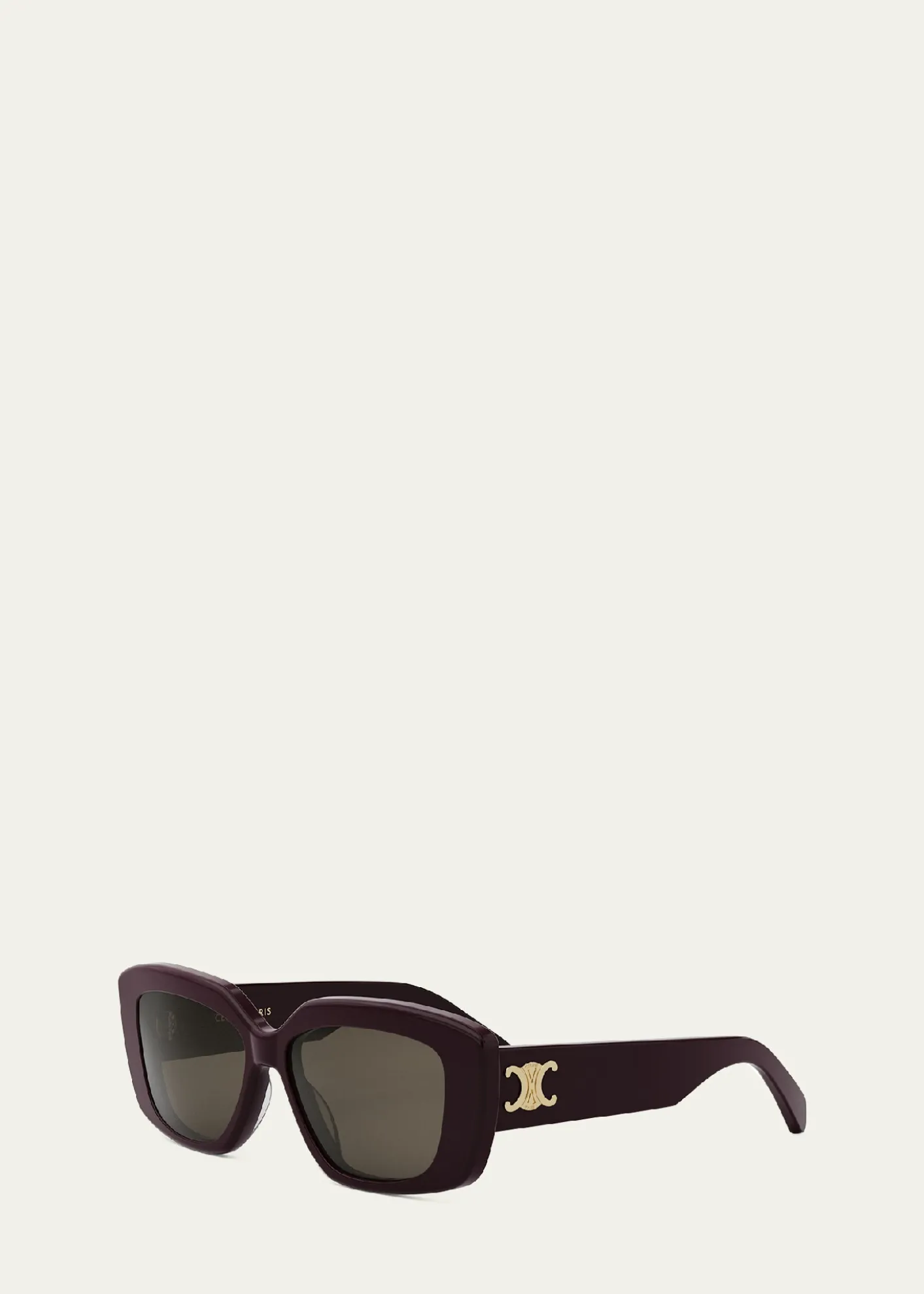 CelineTriomphe Acetate Butterfly Sunglasses