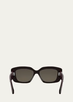 CelineTriomphe Acetate Butterfly Sunglasses