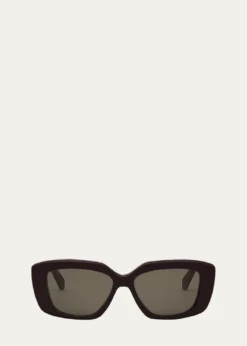 CelineTriomphe Acetate Butterfly Sunglasses