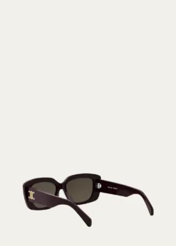 CelineTriomphe Acetate Butterfly Sunglasses
