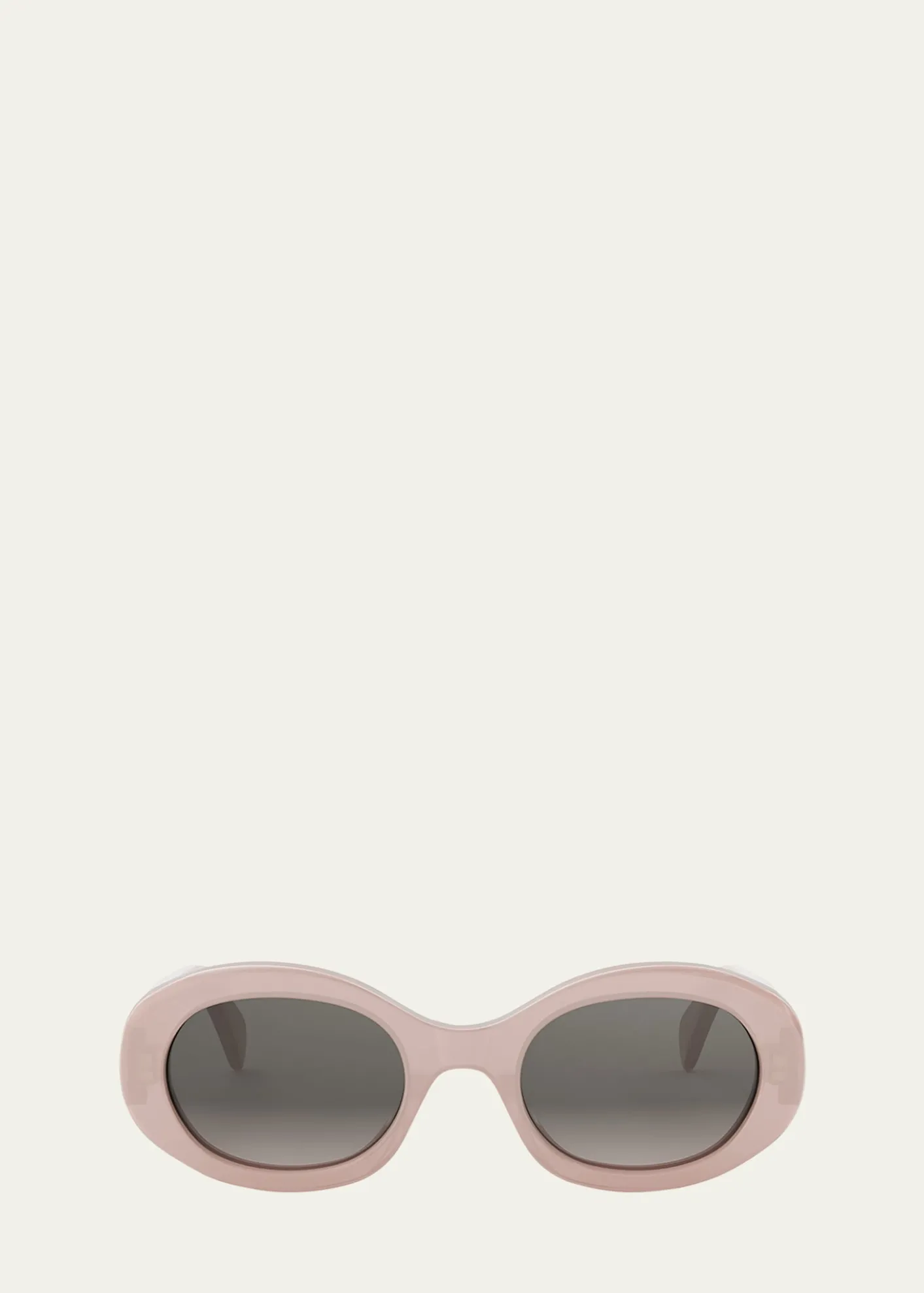 CelineTriomphe Acetate Oval Sunglasses
