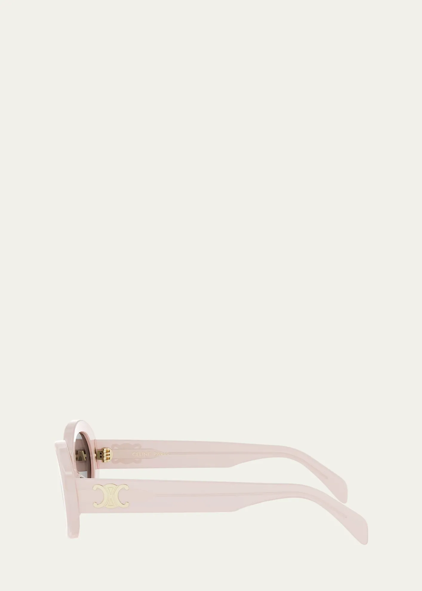 CelineTriomphe Acetate Oval Sunglasses