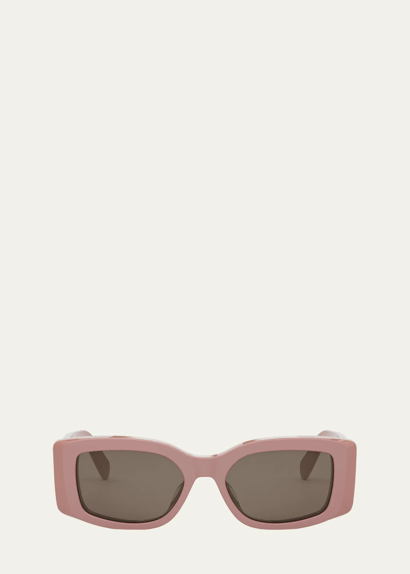 CelineTriomphe Acetate Rectangle Sunglasses