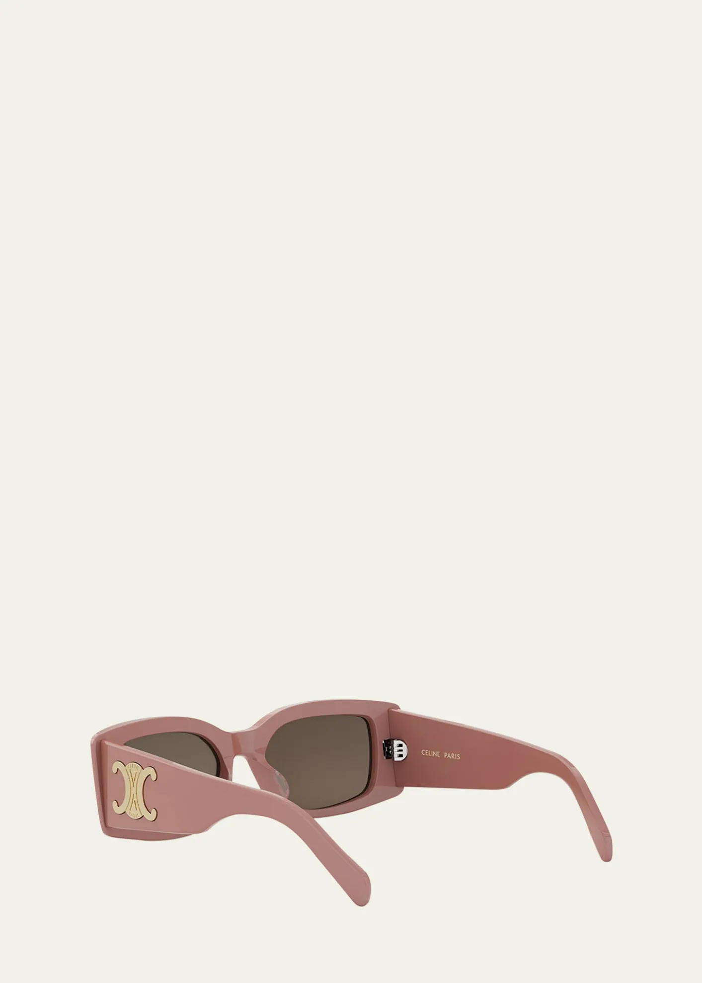 CelineTriomphe Acetate Rectangle Sunglasses