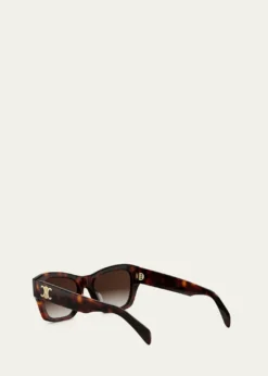CelineTriomphe 09 Acetate Butterfly Sunglasses
