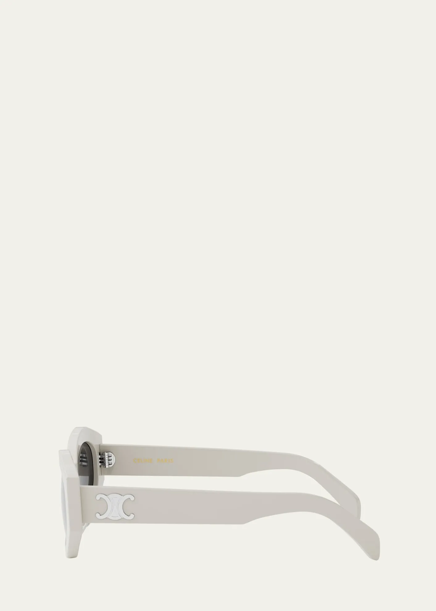 CelineTriomphe Acetate Oval Sunglasses