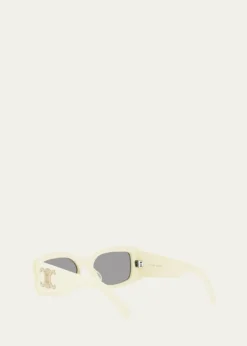 CelineTriomphe Acetate Rectangle Sunglasses